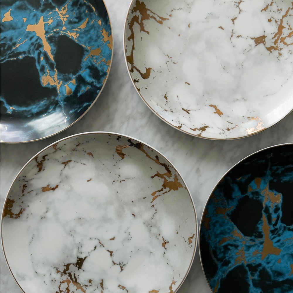 ARTICTURE Marble Dining Plates